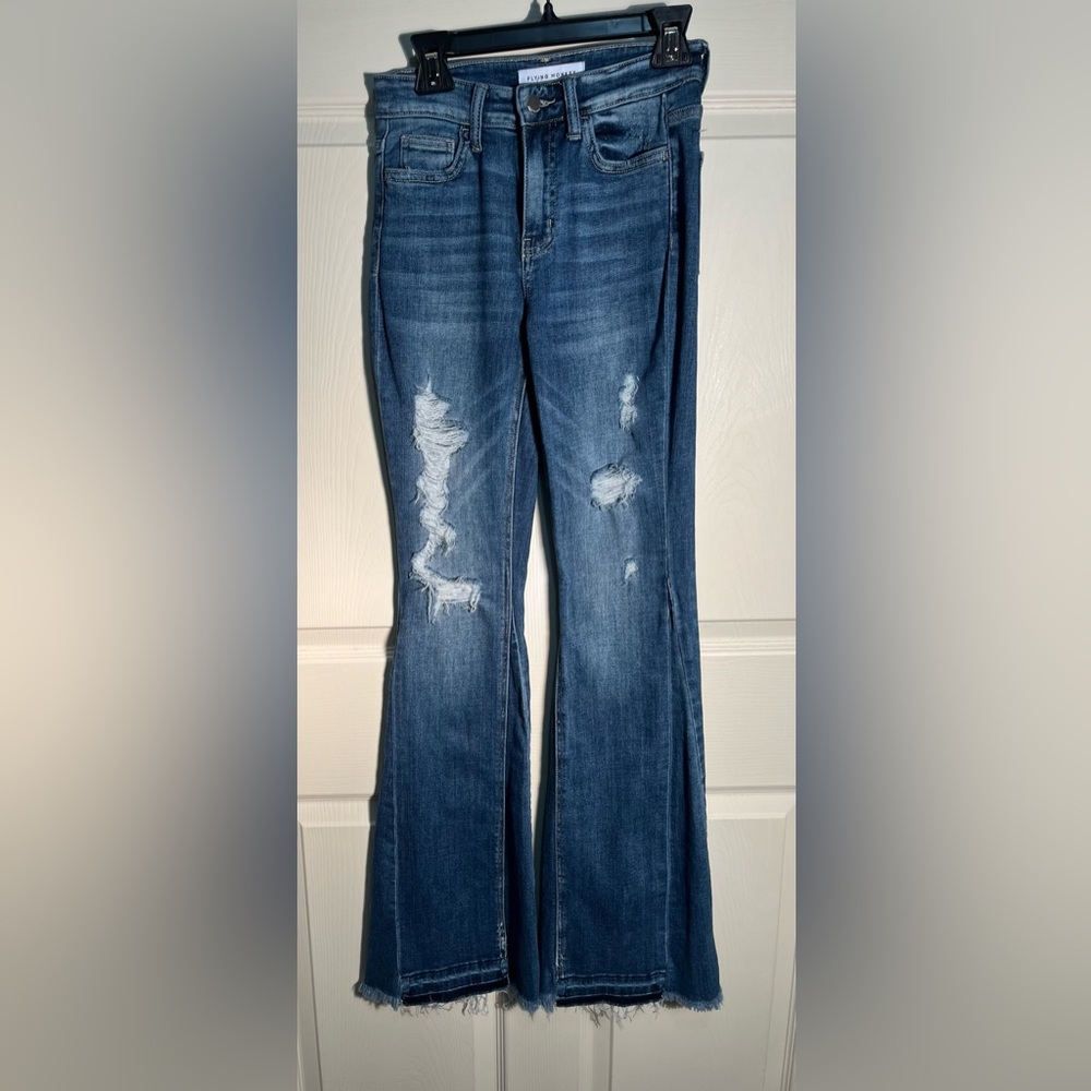Flying Monkey Blue Flare Jeans